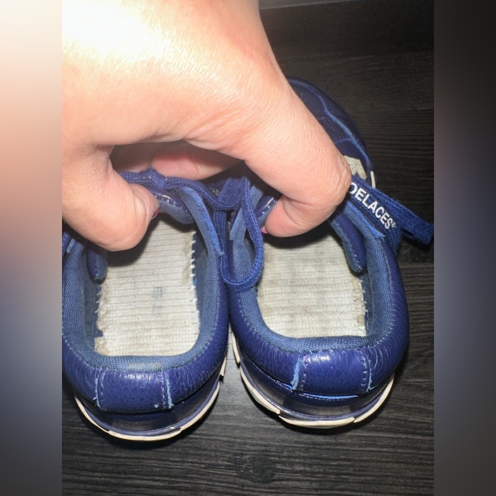 Off White Virgil Abloh Youth Kids 12.5/13 Navy Shoes - Picture 7 of 12